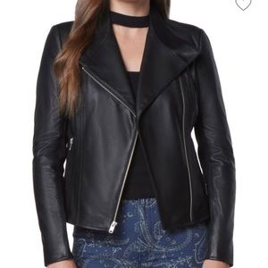 Leather jacket with comfort!